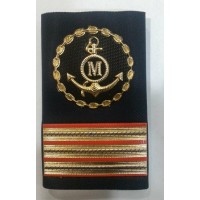 Tubolari (paio) in materiale sintetico per Pimo Maresciallo della Marina Militare Italiana - categoria: Maestro di cucina e mensa Tubolari (paio) in materiale sintetico per Pimo Maresciallo della Marina Militare Italiana - categoria: Maestro di cucina e mensa